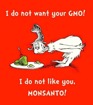 I do not want your GMO